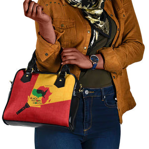 Black History Month Shoulder Handbag - African February Design