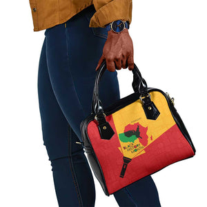 Black History Month Shoulder Handbag - African February Design