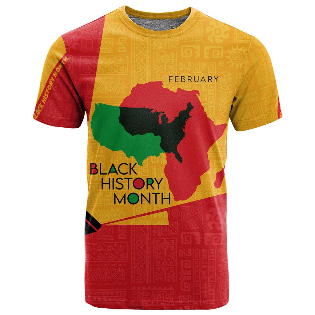 Black History Month T shirt - African February Design