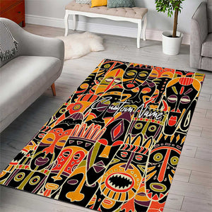 The Spirit of Africa Custom Area Rug