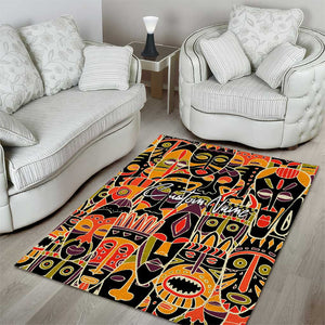 The Spirit of Africa Custom Area Rug