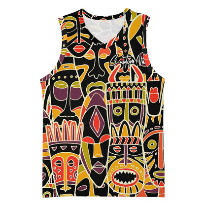 The Spirit of Africa Custom Basketball Jersey DT02