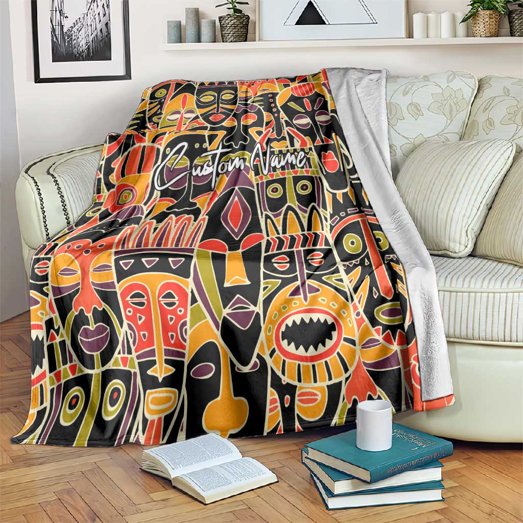 The Spirit of Africa Custom Blanket