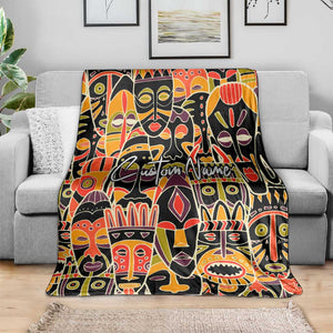 The Spirit of Africa Custom Blanket