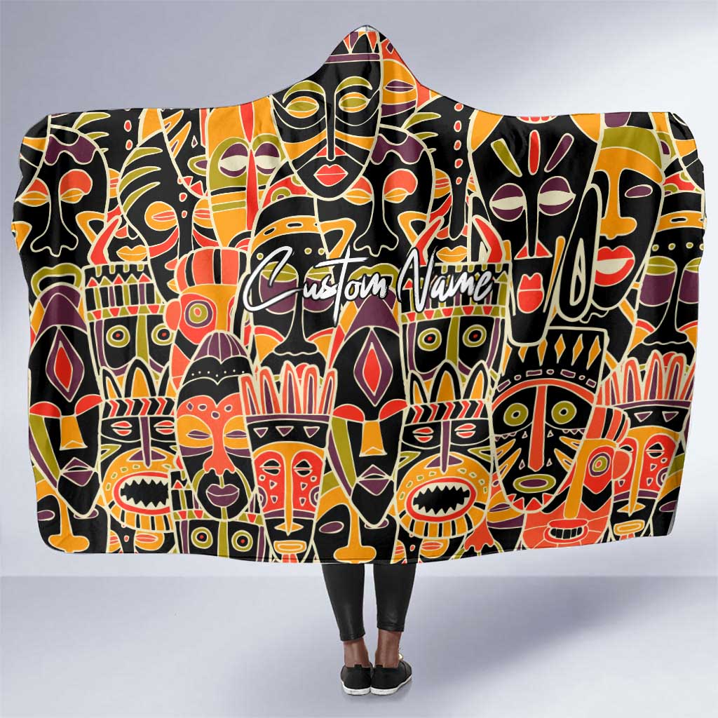 The Spirit of Africa Custom Hooded Blanket