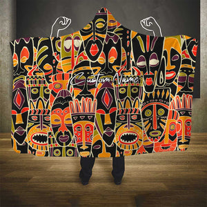 The Spirit of Africa Custom Hooded Blanket