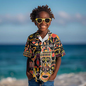 The Spirit of Africa Custom Kid Hawaiian Shirt