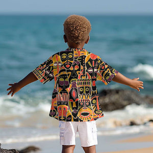 The Spirit of Africa Custom Kid Hawaiian Shirt