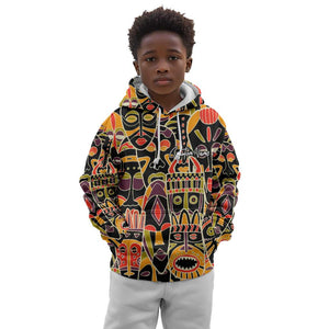 The Spirit of Africa Custom Kid Hoodie