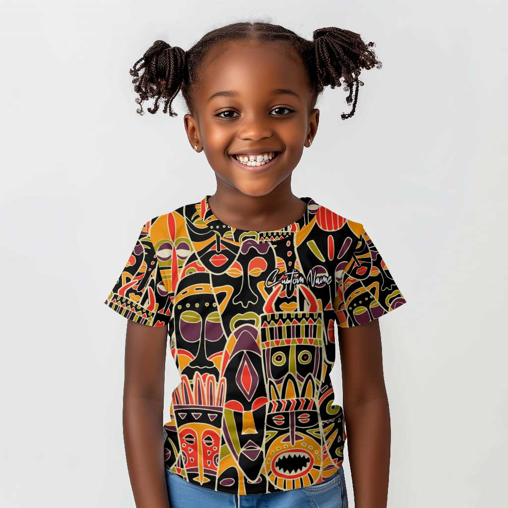 The Spirit of Africa Custom Kid T shirt