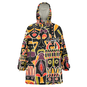 The Spirit of Africa Custom KId Wearable Blanket Hoodie