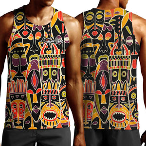 The Spirit of Africa Custom Men Tank Top