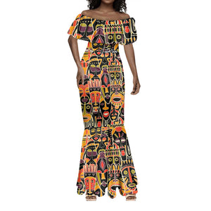 The Spirit of Africa Custom Mermaid Dress