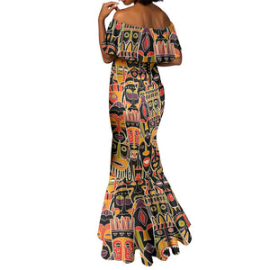 The Spirit of Africa Custom Mermaid Dress