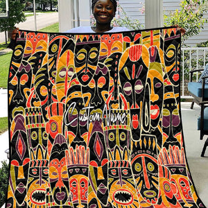 The Spirit of Africa Custom Quilt