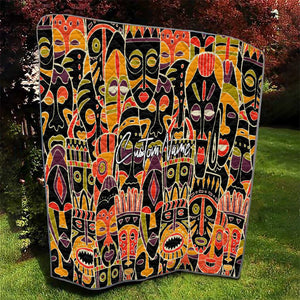 The Spirit of Africa Custom Quilt