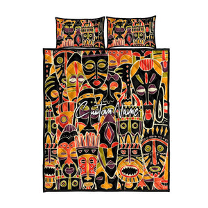 The Spirit of Africa Custom Quilt Bed Set