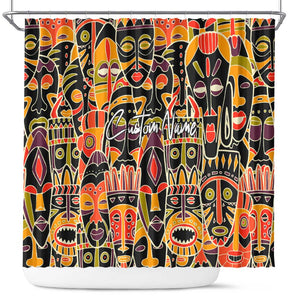 The Spirit of Africa Custom Shower Curtain