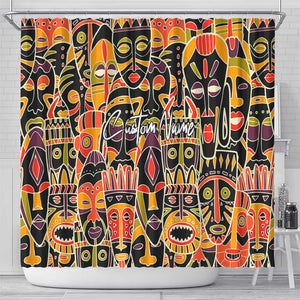 The Spirit of Africa Custom Shower Curtain