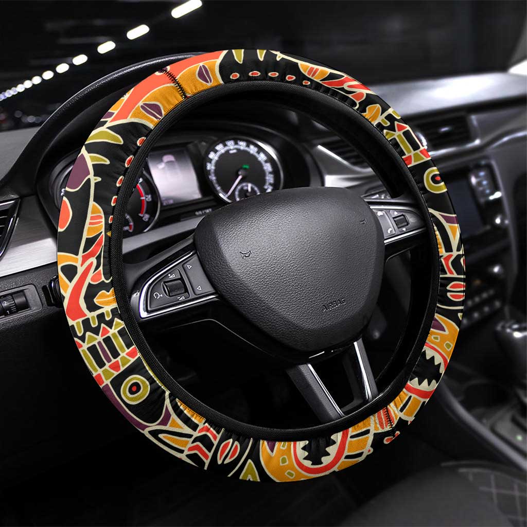 The Spirit of Africa Steering Wheel Cover