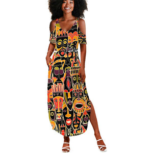 The Spirit of Africa Custom Summer Maxi Dress