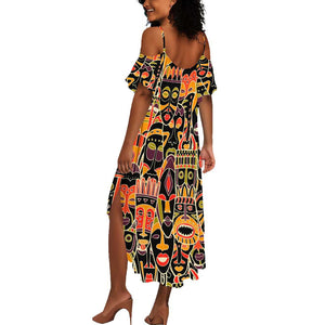 The Spirit of Africa Custom Summer Maxi Dress