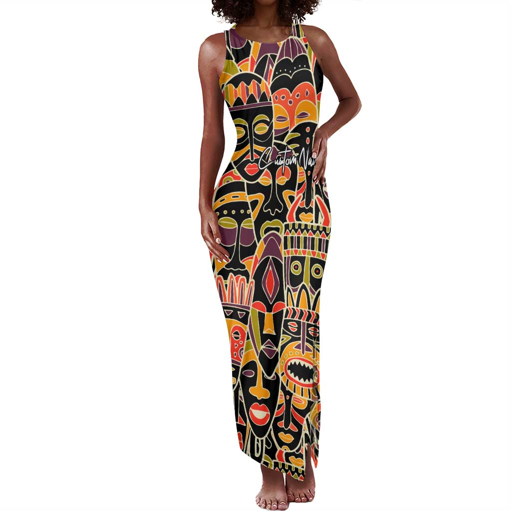 The Spirit of Africa Custom Tank Maxi Dress