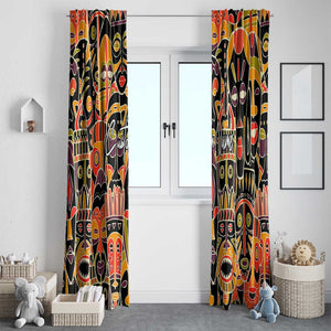 The Spirit of Africa Custom Window Curtain