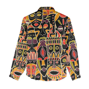 The Spirit of Africa Custom Women Casual Shirt