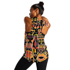 The Spirit of Africa Custom Women Racerback Tank