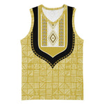 Personalized African Dashiki Basketball Jersey - Mudcloth Style DT02