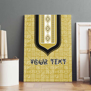 Personalized African Dashiki Canvas Wall Art - Mudcloth Style