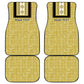 Personalized African Dashiki Car Mats - Mudcloth Style