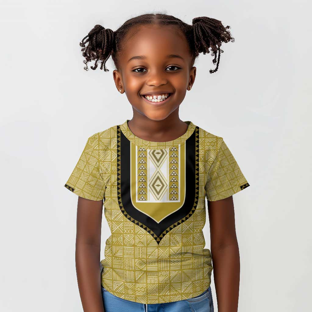 Personalized African Dashiki Kid T shirt - Mudcloth Style