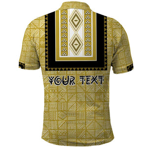 Personalized African Dashiki Polo Shirt - Mudcloth Style