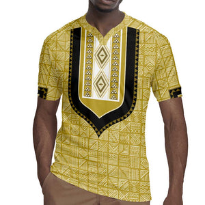 Personalized African Dashiki Rugby Jersey - Mudcloth Style