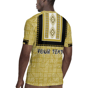 Personalized African Dashiki Rugby Jersey - Mudcloth Style