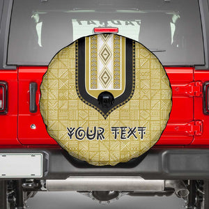 Personalized African Dashiki Spare Tire Cover - Mudcloth Style