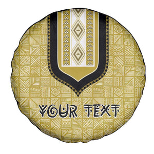 Personalized African Dashiki Spare Tire Cover - Mudcloth Style