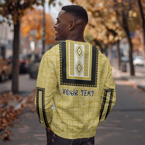 Personalized African Dashiki Sweatshirt - Mudcloth Style