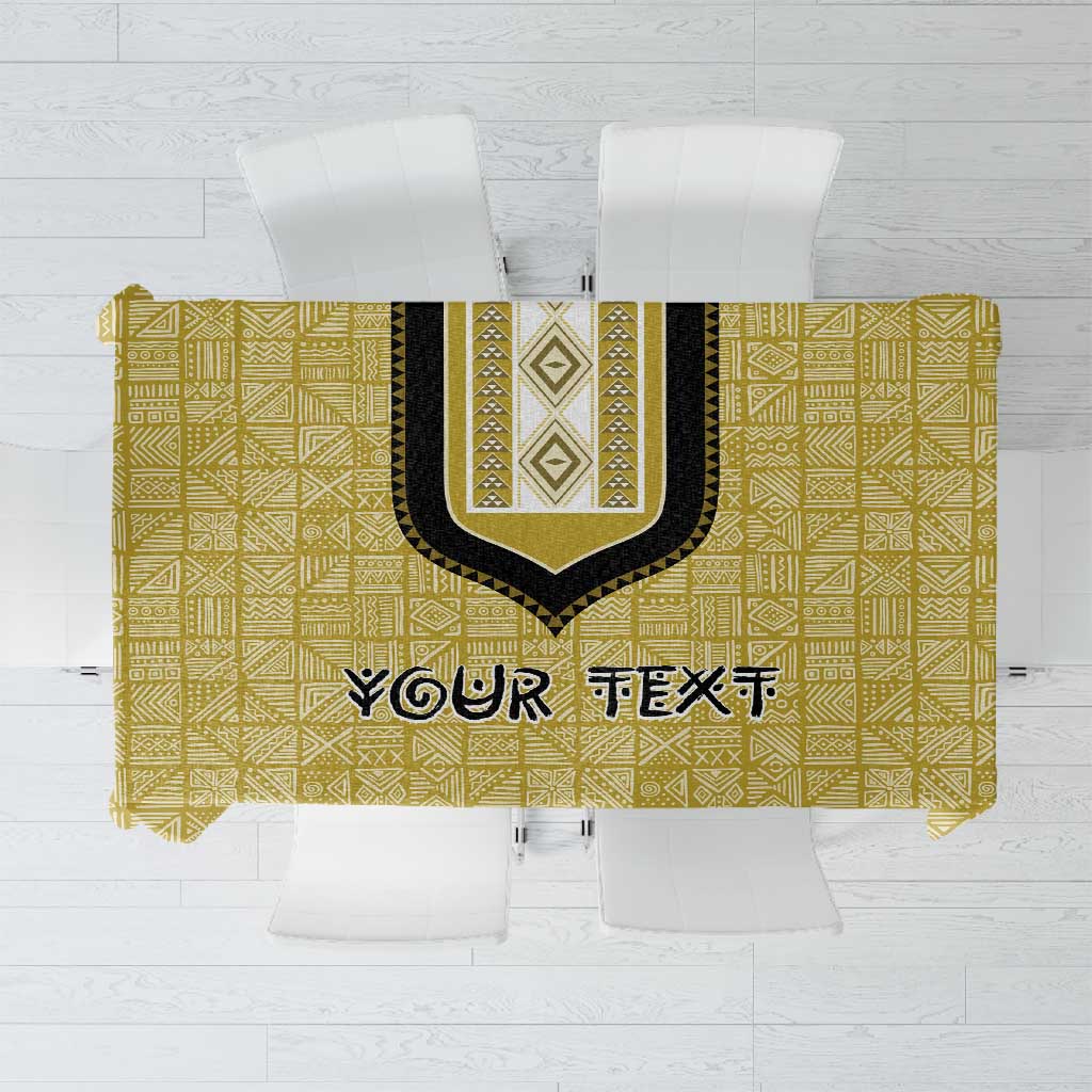 Personalized African Dashiki Tablecloth - Mudcloth Style