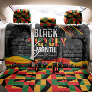 Personalized Black History Month Back Car Seat Cover with African American Heroes