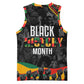 Personalized Black History Month Basketball Jersey with African American Heroes DT02