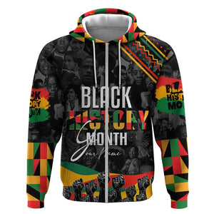 Personalized Black History Month Hoodie with African American Heroes