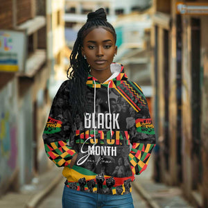 Personalized Black History Month Hoodie with African American Heroes