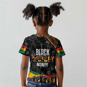 Personalized Black History Month Kid T shirt with African American Heroes