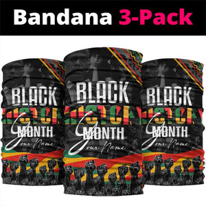 Personalized Black History Month Neck Gaiter African American Heroes DT02