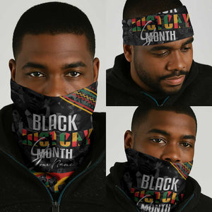 Personalized Black History Month Neck Gaiter African American Heroes DT02