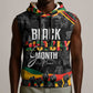 Personalized Black History Month Sleeveless Hoodie with African American Heroes - African Pride