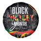 Personalized Black History Month Spare Tire Cover with African American Heroes